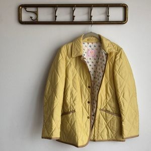 Dooney & Bourke Quilted Pale Yellow Small Jacket